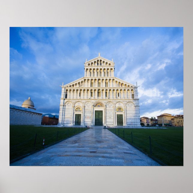 Póster Italy, Pisa, Duomo and Field of miracles, Pisa, (Frente)