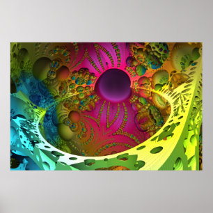 Póster Iterate Imagery Black Light Poster 50