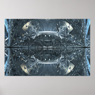 Póster Iterate Imagery Metallic Zone Poster 17