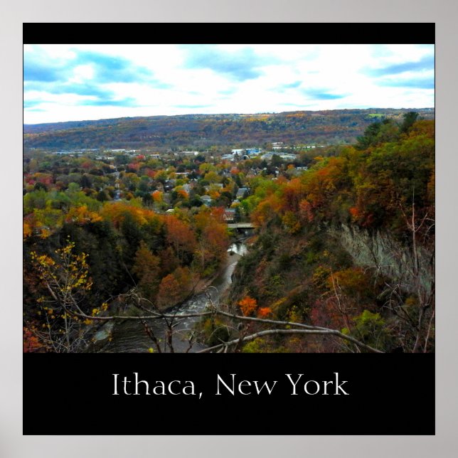 Póster ITHACA NEW YORK GORGE poster (Frente)