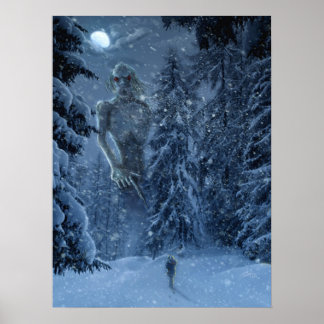 Póster Ithaqua, el caminante del viento