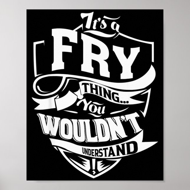 Póster It's A Fry Thing  (Frente)