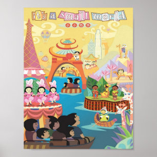 Póster Its A Small World