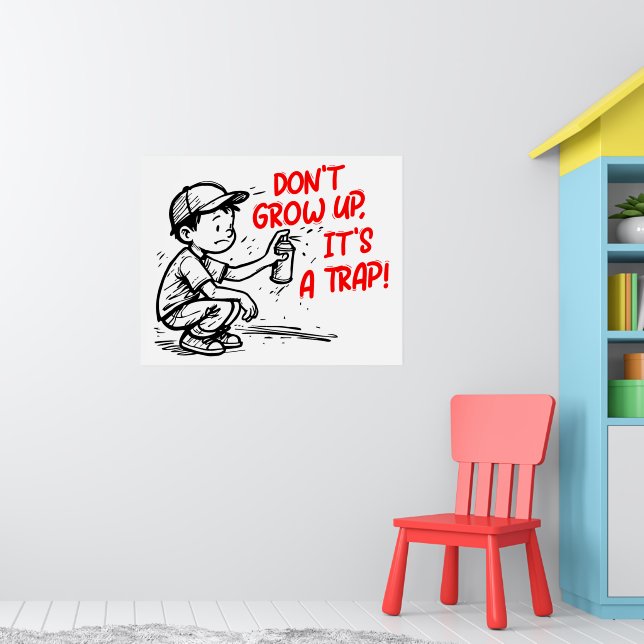 Póster It's a trap (Guardería 1)