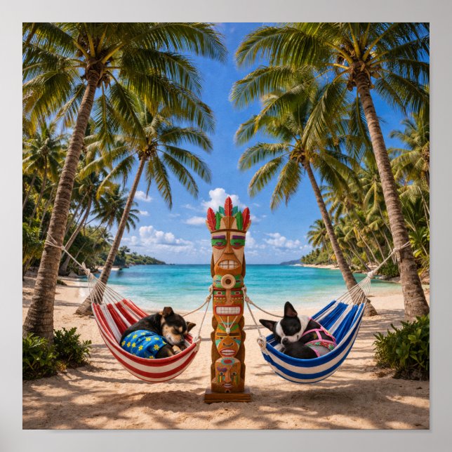 Póster "It's Hammock Time!" (Frente)