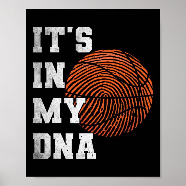 Póster It's In My Genomic Code Sketll  (Frente)