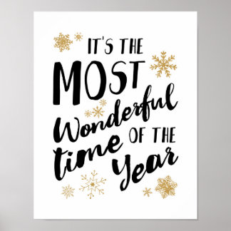 Póster It's the Most Wonderful Time of Year - Poster