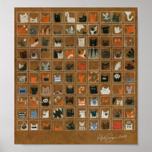 Póster Itty Bitty Kitties Original