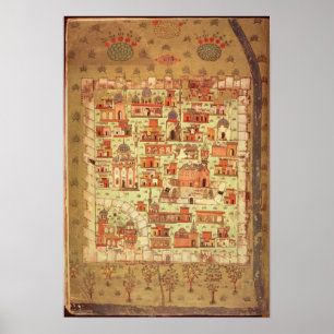 Póster IUK T.5964 View of Diyarbakir