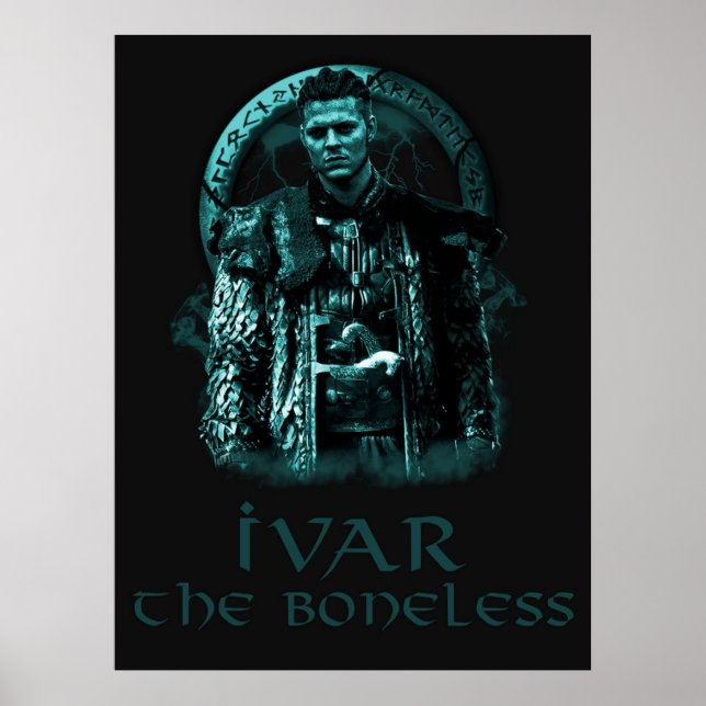 Póster Ivar el azul deshuesado (Frente)