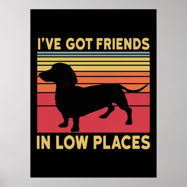 Póster Ive got friends in low places (Frente)