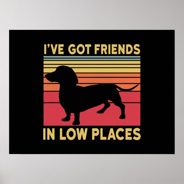 Póster Ive got friends in low places (Frente)