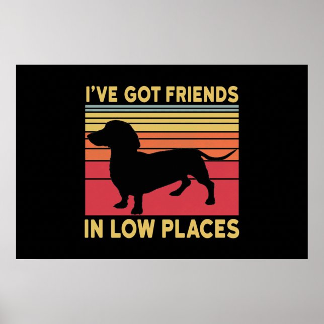 Póster Ive got friends in low places (Frente)