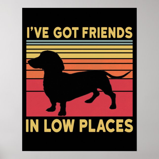 Póster Ive got friends in low places (Frente)