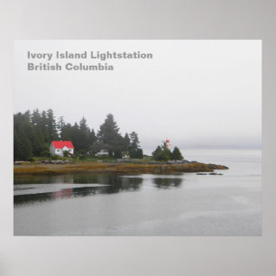 Póster Ivory Island Lightstation