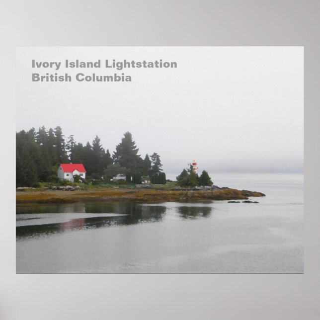 Póster Ivory Island Lightstation (Frente)