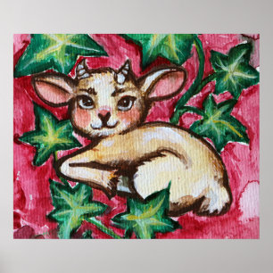 Póster Ivy Goat