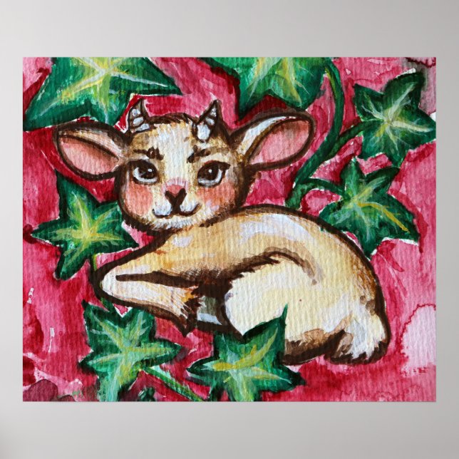 Póster Ivy Goat (Frente)