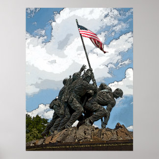 Póster Iwo Jima - Posterizado
