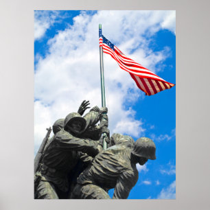 Póster Iwo Jima - primer