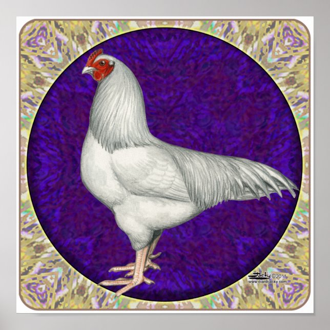 Póster Ixworth Rooster (Frente)