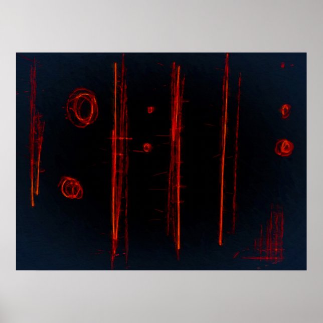 Póster Izquierda por muerto (Frente)