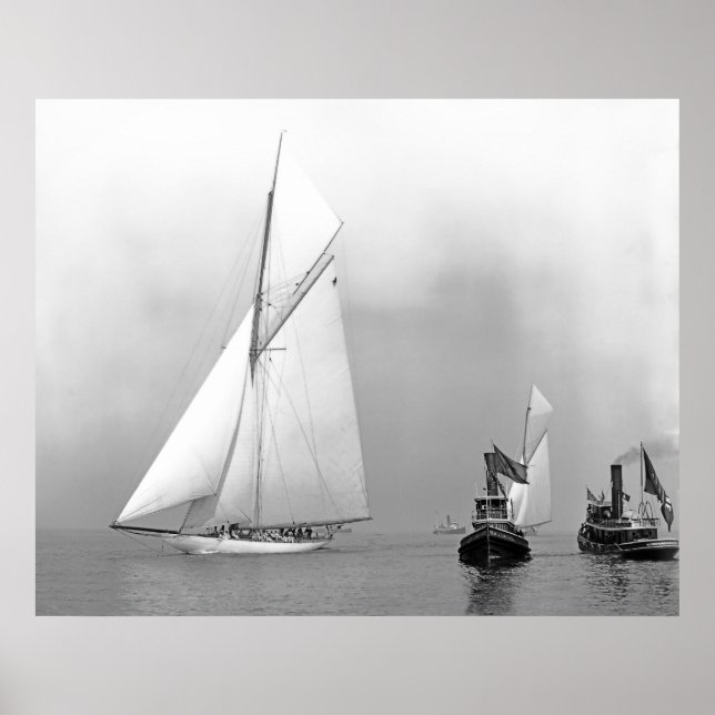 Póster J-Boats y Tugs (Frente)