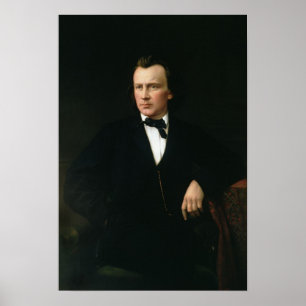 Póster J. Brahms, c.1860