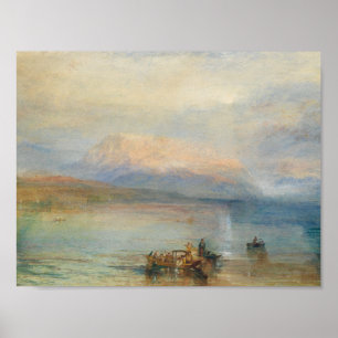 Póster J. M. W. Turner - El Rigi Rojo