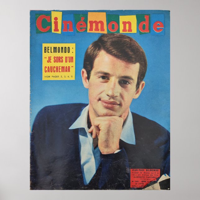 Póster J P Belmond*. (Frente)