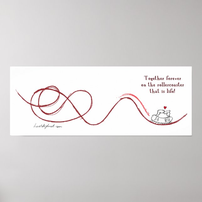 Póster "JA RH (impresión)" (Frente)