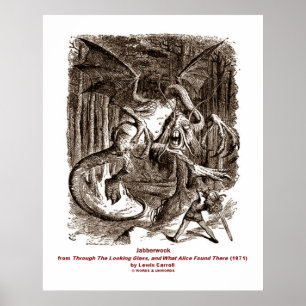 Póster Jabberwock