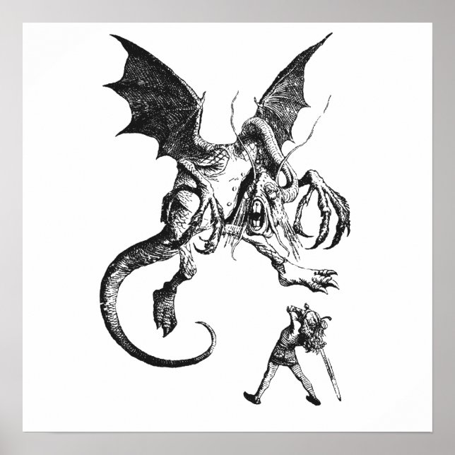 Póster Jabberwocky (Frente)