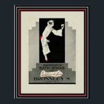 Póster Jabón de Art Deco y Bronnley 16 x 20 Poster<br><div class="desc">Gran anuncio vintage de Bronnley de London Bath Soap. medidas posters 16 x 20.</div>