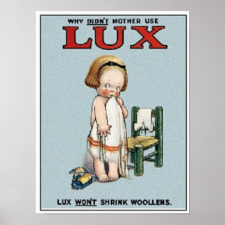 Póster Jabón lux