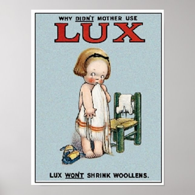 Póster Jabón lux (Frente)