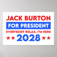 Jack Burton para la presidencia 2028