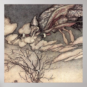Póster “Jack Frost” de Arthur Rackham