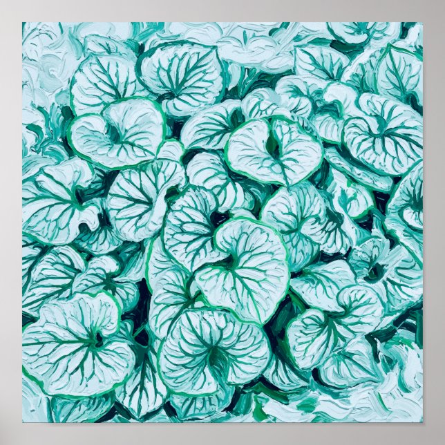 Póster Jack Frost Leaves After Van Gogh (Frente)