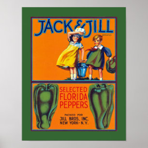 Póster Jack & Jill Florida Peppers