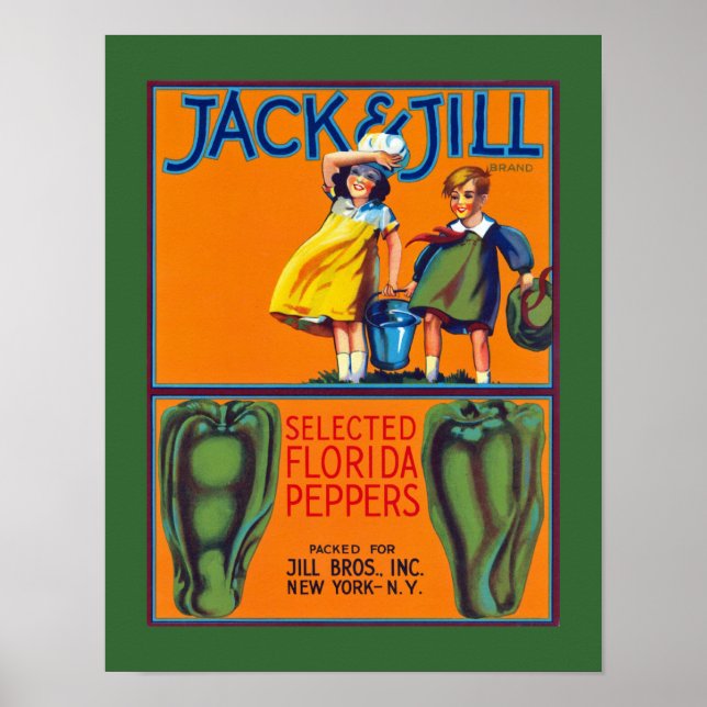 Póster Jack & Jill Florida Peppers (Frente)