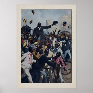 Póster Jack Johnson en Chicago