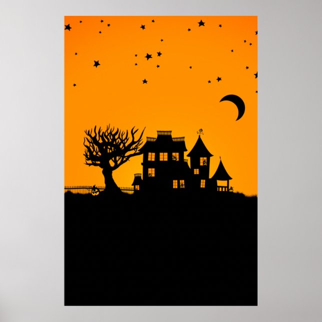 Póster Jack O Lantern Manor (Frente)
