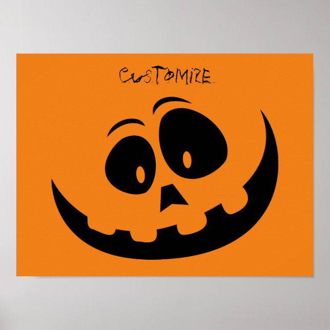 Póster Jack O'lantern Smile Thunder_Cove (Frente)