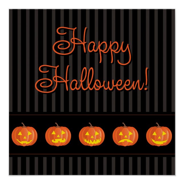 Póster ¡Jack O'Lanterns! (Anverso)