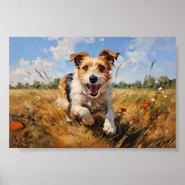 Póster Jack Russell Terrier (Frente)