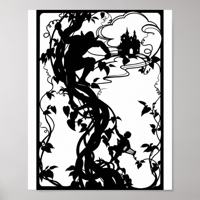 Póster Jack y el Poster Beanstalk (Frente)