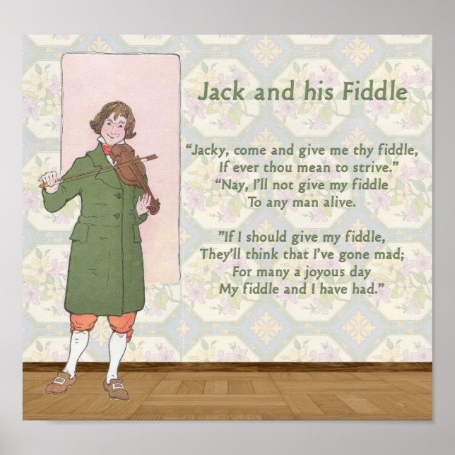 Póster Jack y su Fiddle (Frente)