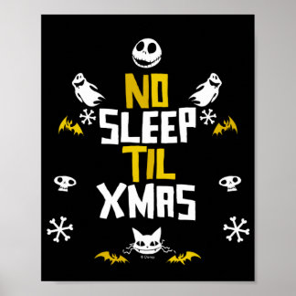 Póster Jack Zero No Sleep Til Xmas T Shirt 