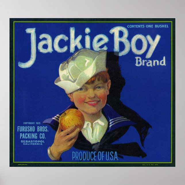 Póster Jackie Boy (Frente)